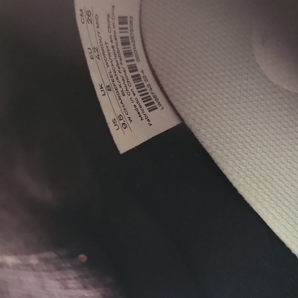 Lululemon Chargefeel Mid Womens Workout Shoe In Black/Anchor/White Size 9.5 - Picture 17 of 17